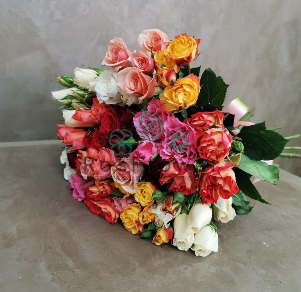 Букет цветов из: Розы в Песчаном