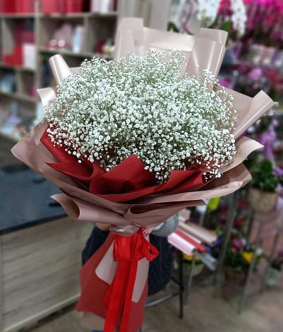 Букет цветов из: Гипсофила в Песчаном