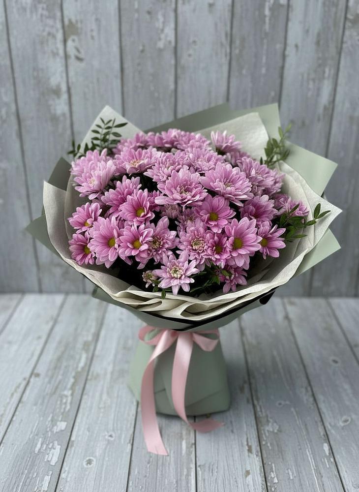 Букет цветов из: Хризантемы в Песчаном