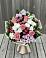 Букет цветов из: Альстромерии, Гвоздики, Розы и Хризантемы в Песчаном