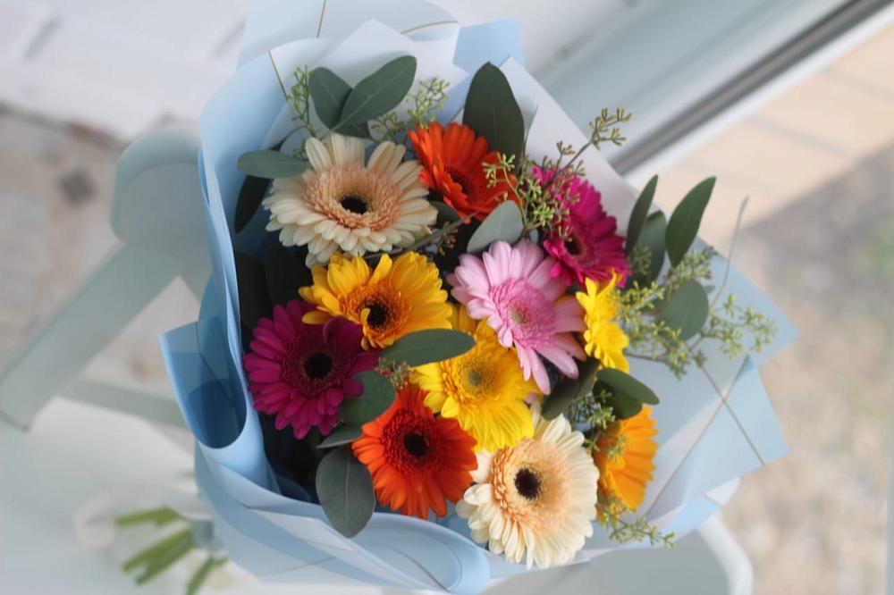 Букет цветов из: Герберы в Песчаном