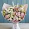 Букет цветов из: Альстромерии и Розы в Песчаном