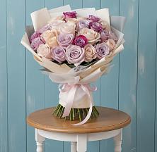 Букет цветов из:  Розы в Песчаном