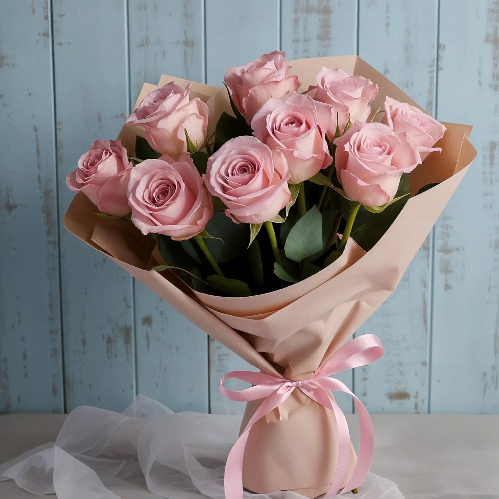 Букет цветов из: Розы в Песчаном