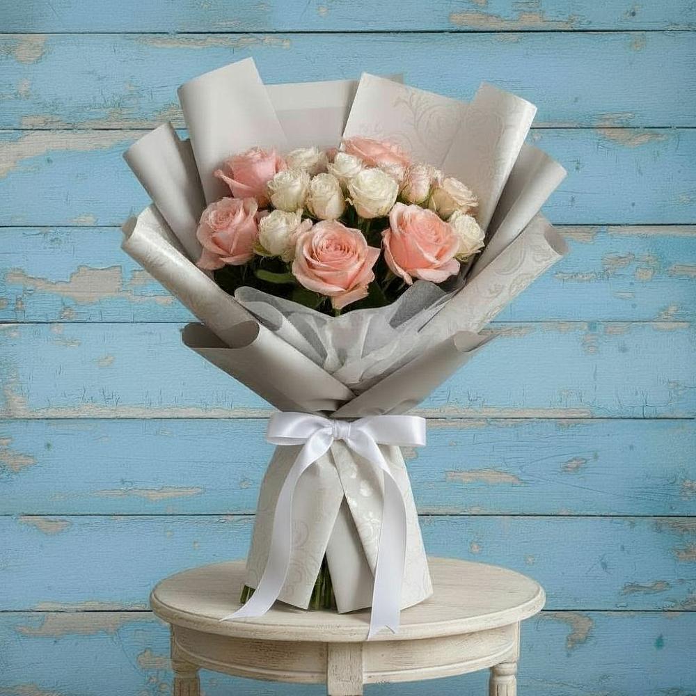 Букет цветов из: Розы в Песчаном