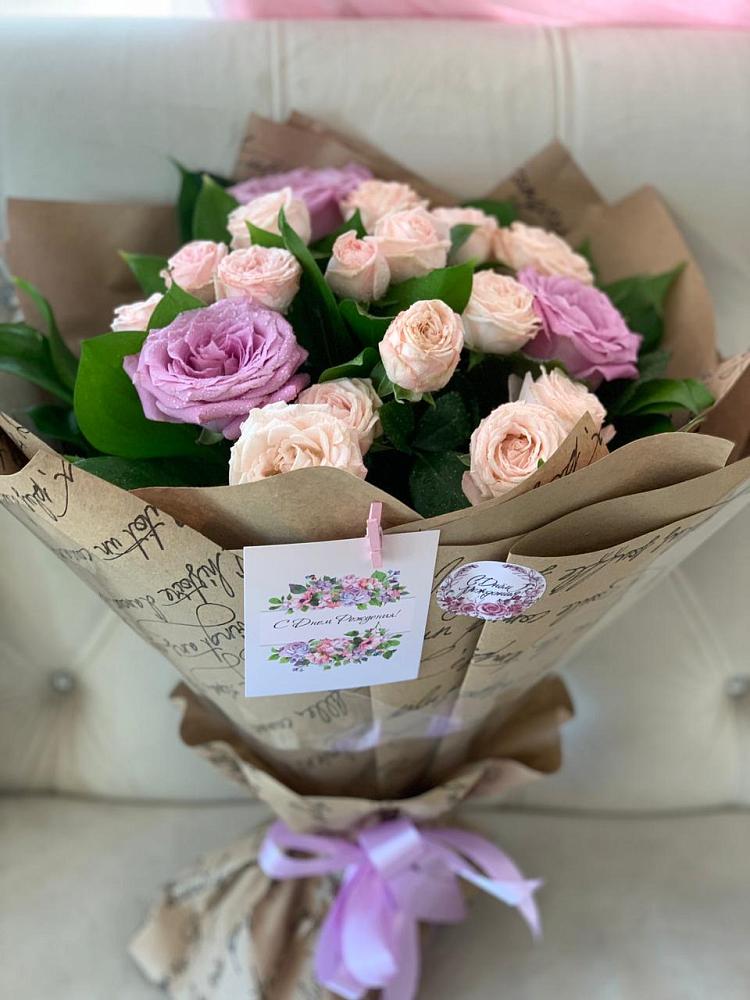 Букет цветов из: Розы в Песчаном