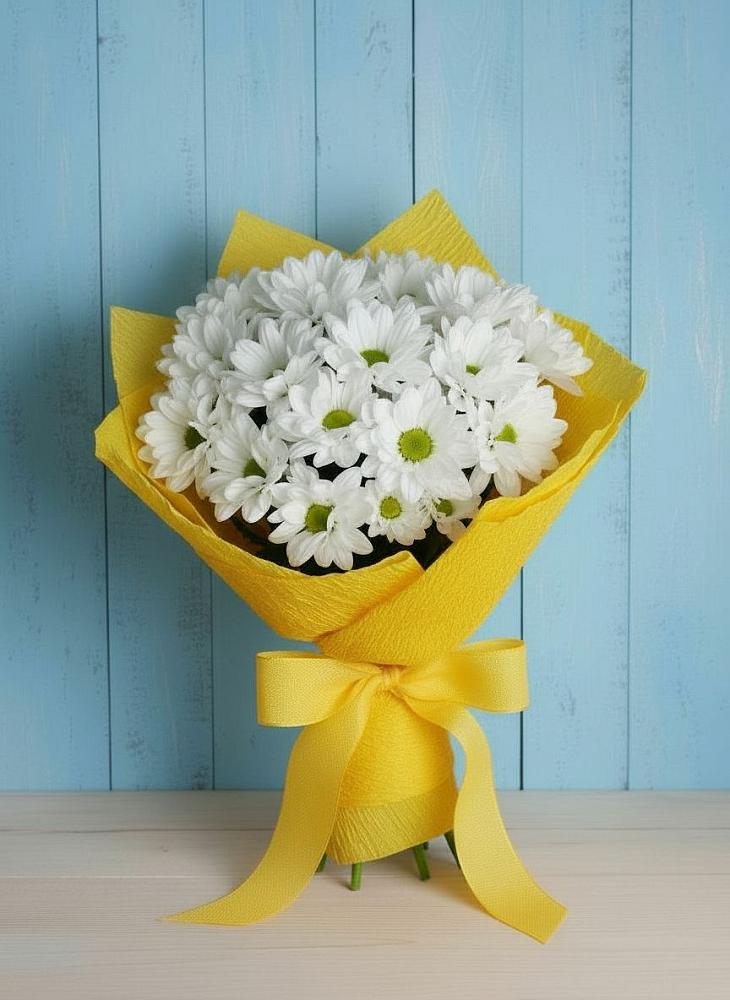 Букет цветов из: Хризантемы в Песчаном