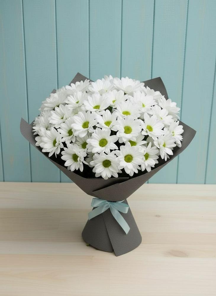 Букет цветов из: Хризантемы в Песчаном