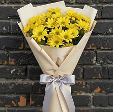 Букет цветов из:  Хризантемы в Песчаном