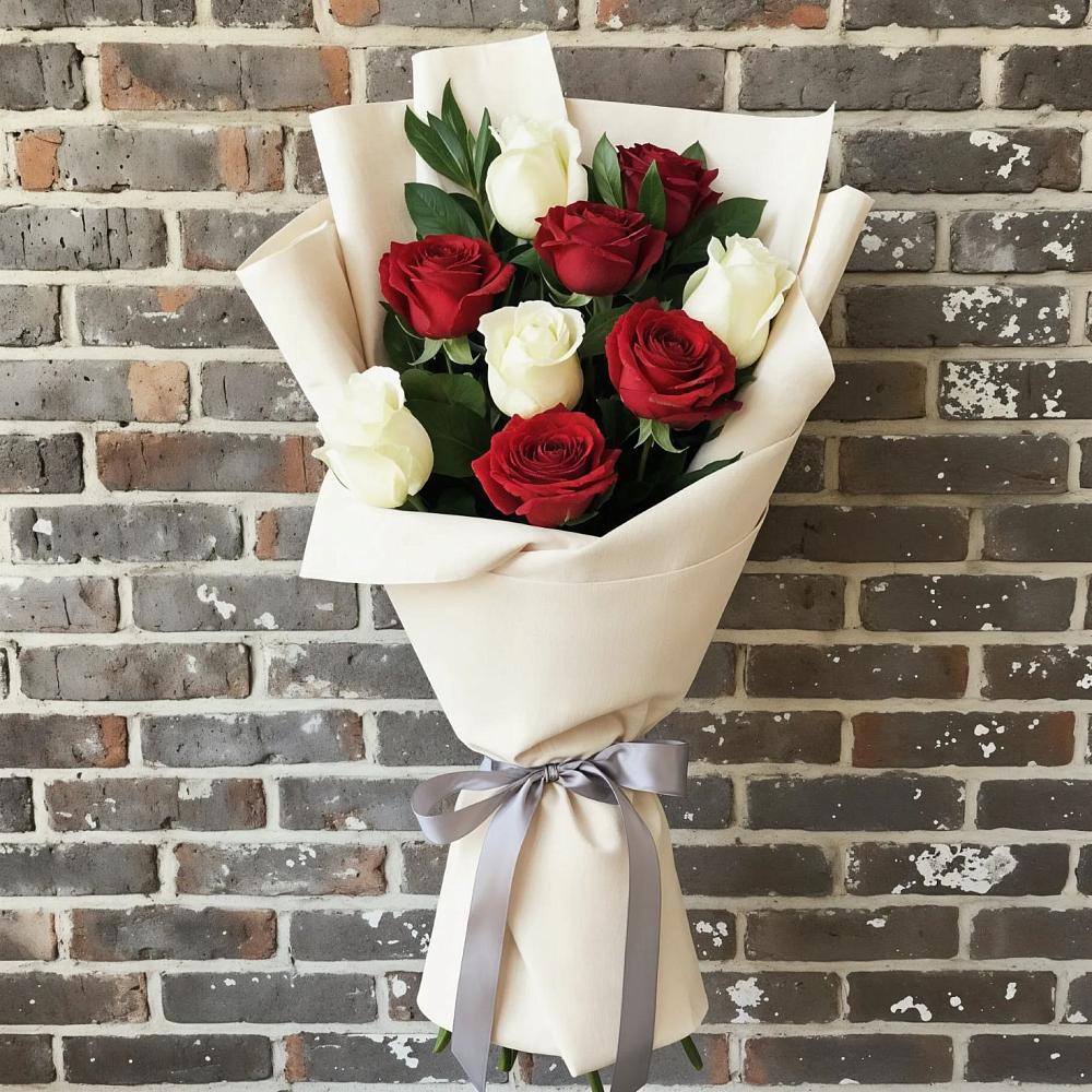 Букет цветов из: Розы в Песчаном