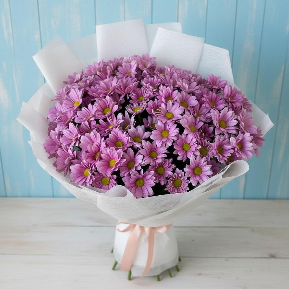 Букет цветов из: Хризантемы в Песчаном
