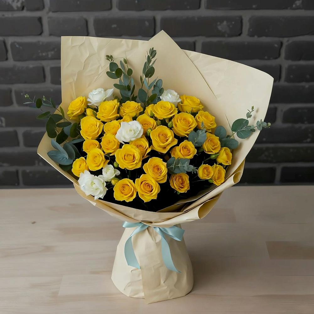 Букет цветов из: Розы в Песчаном