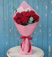 Букет цветов из:  Розы в Песчаном