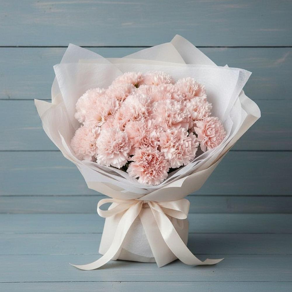 Букет цветов из: Гвоздики в Песчаном