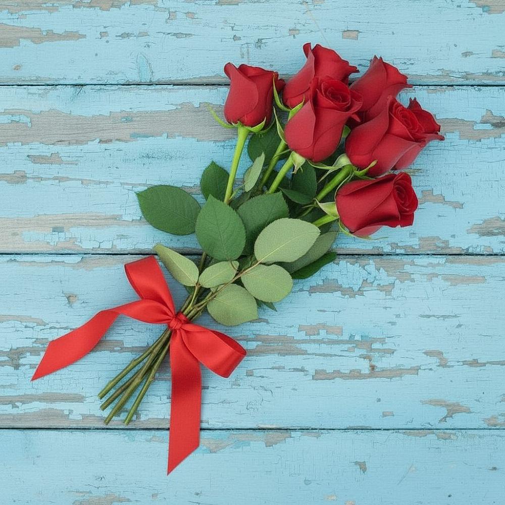 Букет Красные розы в Песчаном