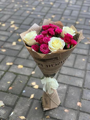 Букет цветов из: Розы в Песчаном