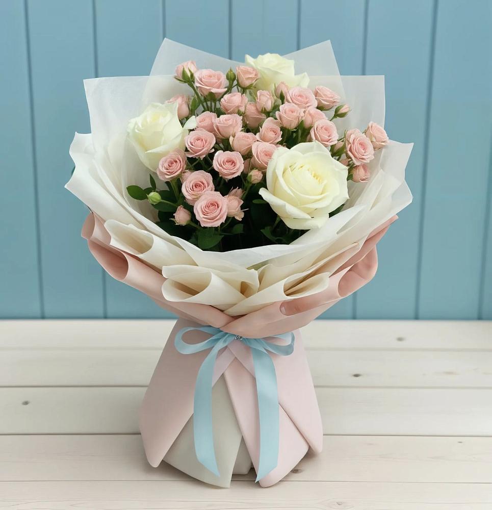 Букет цветов из: Розы в Песчаном