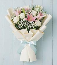 Букет цветов из:  Лилии в Песчаном