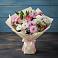 Букет цветов из: Хризантемы, Альстромерии и Розы в Песчаном